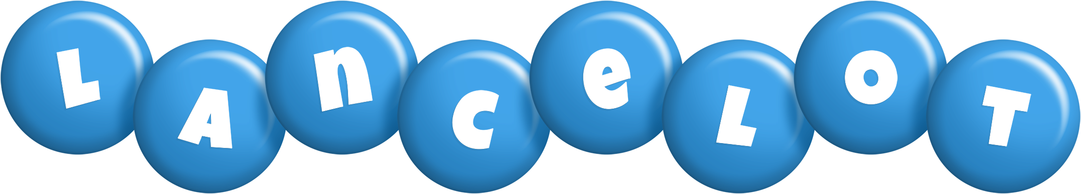Lancelot candy-blue logo