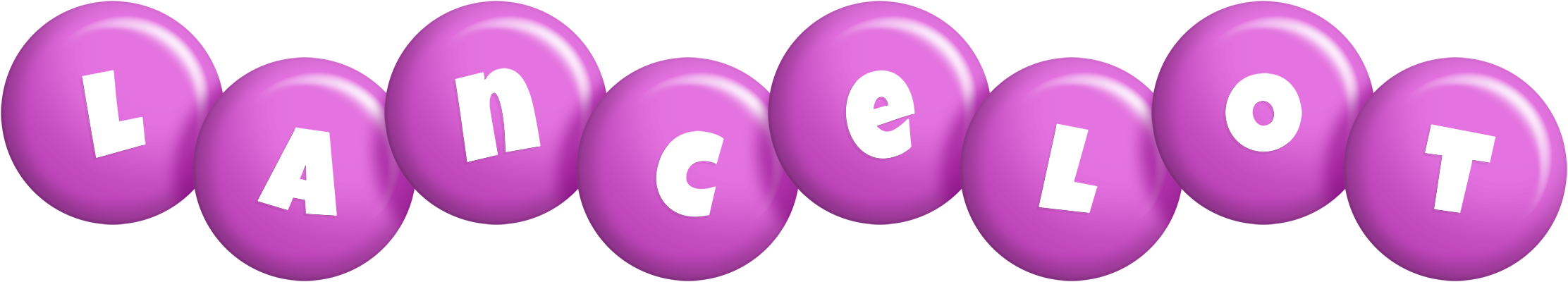 Lancelot candy-purple logo