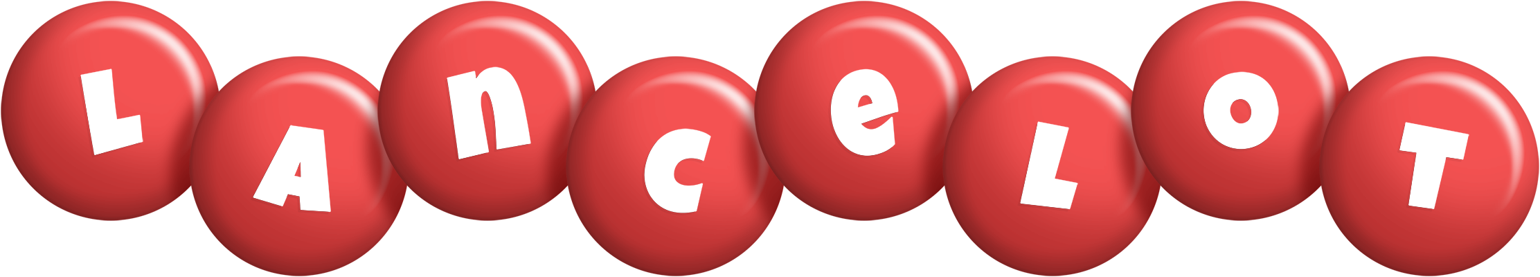 Lancelot candy-red logo