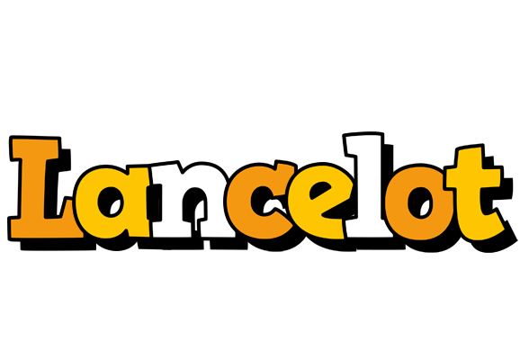 Lancelot cartoon logo