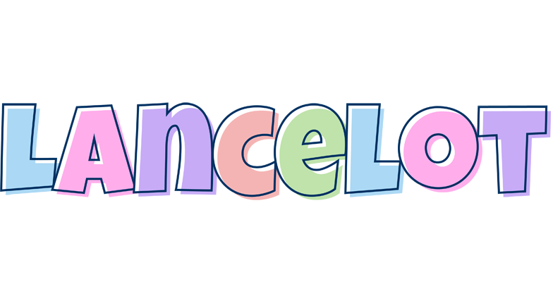 Lancelot pastel logo