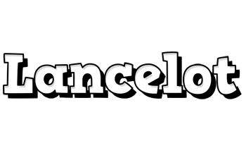 Lancelot snowing logo