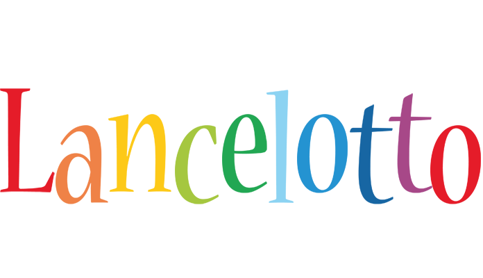 Lancelotto birthday logo