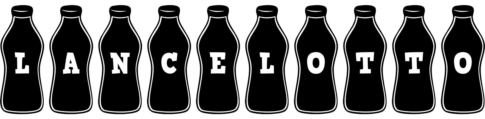 Lancelotto bottle logo