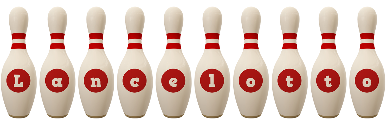 Lancelotto bowling-pin logo