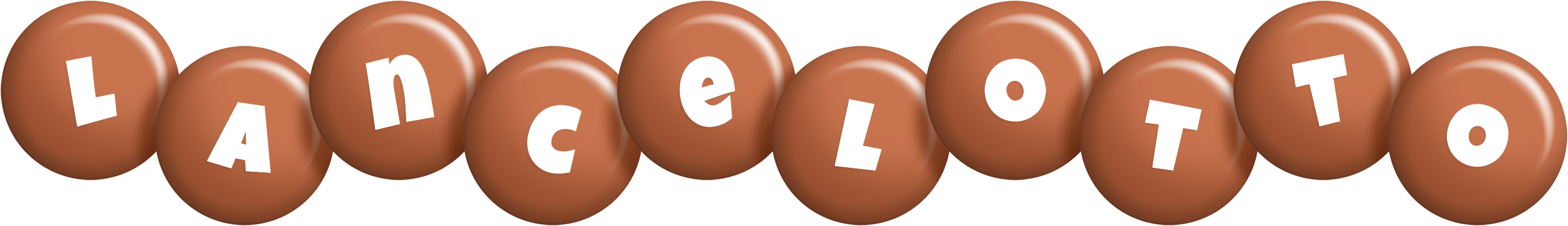 Lancelotto candy-brown logo