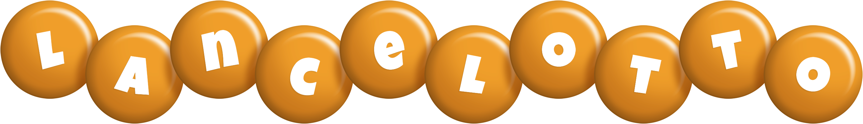 Lancelotto candy-orange logo