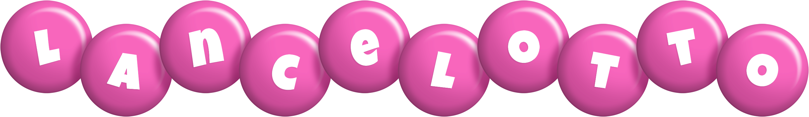 Lancelotto candy-pink logo