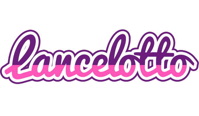 Lancelotto cheerful logo