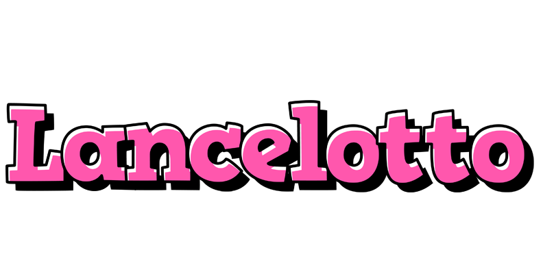 Lancelotto girlish logo