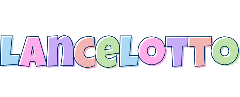 Lancelotto pastel logo