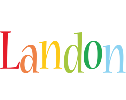 landon london logo name birthday logos textgiraffe