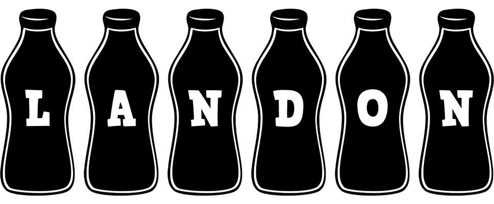 Landon bottle logo