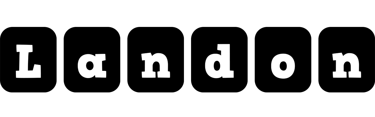 Landon box logo