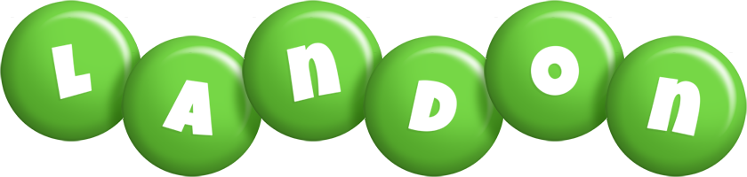 Landon candy-green logo