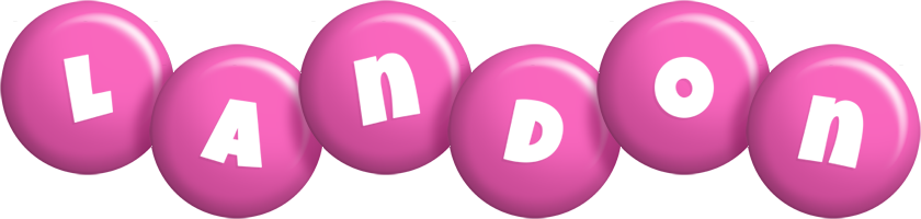Landon candy-pink logo