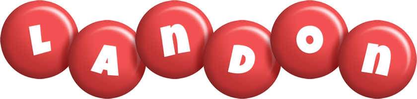 Landon candy-red logo