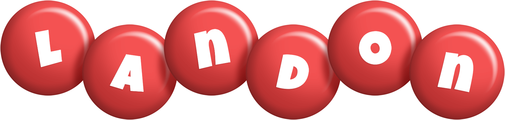 Landon candy-red logo