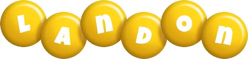 Landon candy-yellow logo