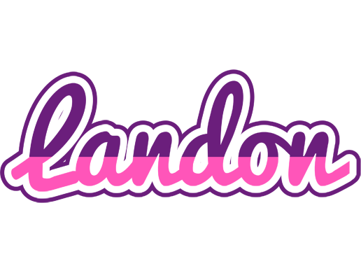 Landon cheerful logo