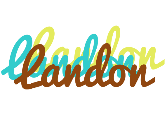 Landon cupcake logo