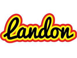 Landon flaming logo