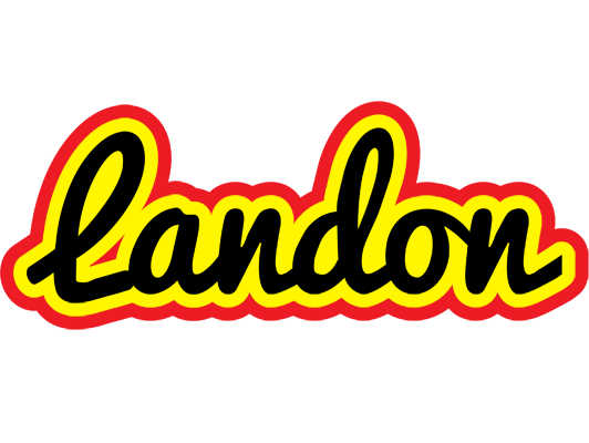Landon flaming logo
