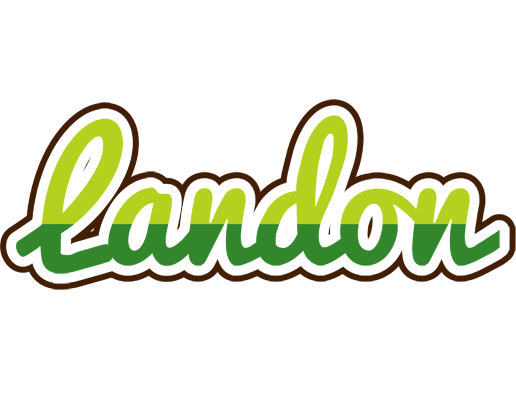 Landon golfing logo