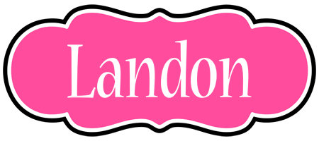 Landon invitation logo