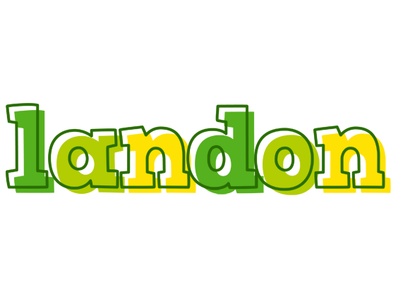 Landon juice logo