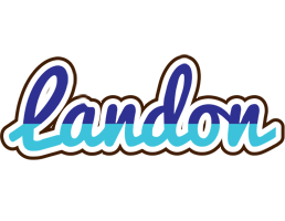 Landon raining logo