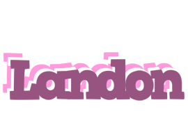 Landon relaxing logo