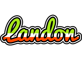 Landon superfun logo