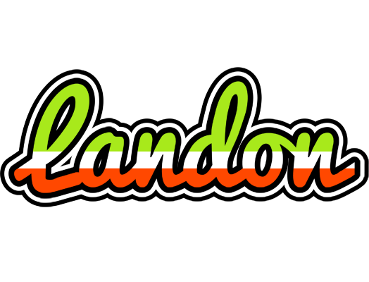 Landon superfun logo