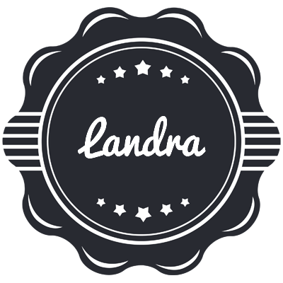 Landra badge logo