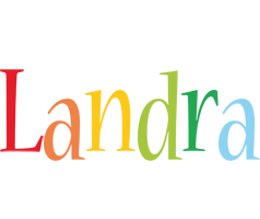 Landra birthday logo