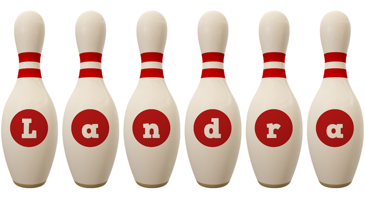 Landra bowling-pin logo