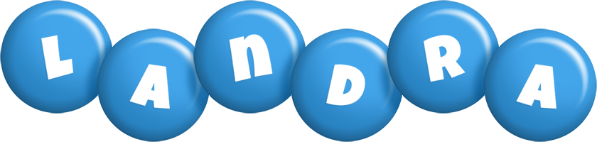 Landra candy-blue logo