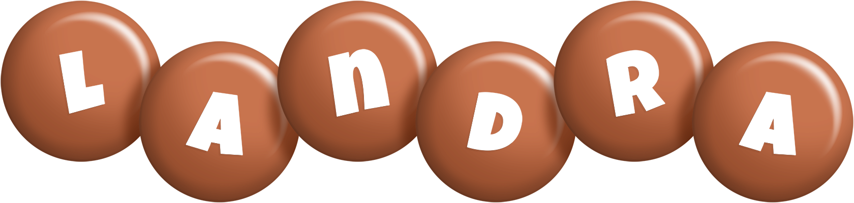 Landra candy-brown logo