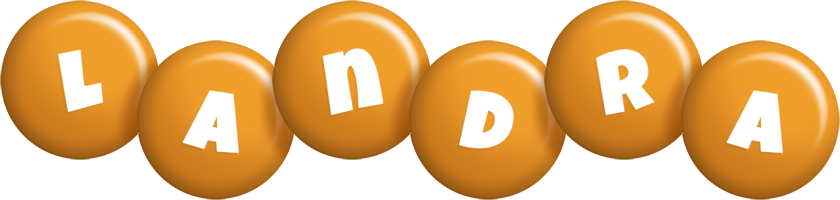 Landra candy-orange logo