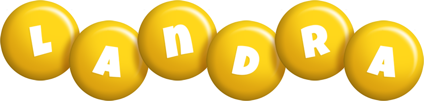 Landra candy-yellow logo