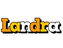 Landra cartoon logo