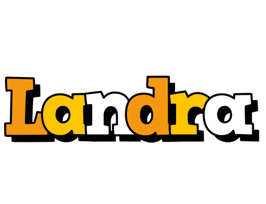 Landra cartoon logo