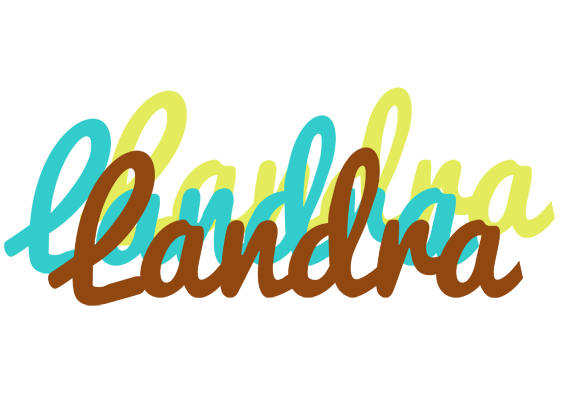 Landra cupcake logo