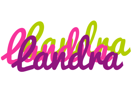 Landra flowers logo