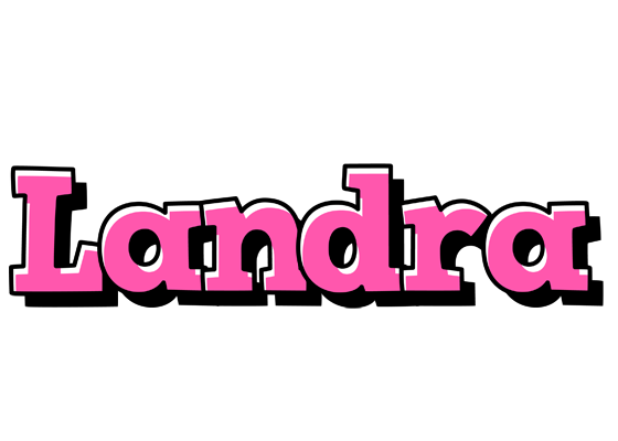 Landra girlish logo