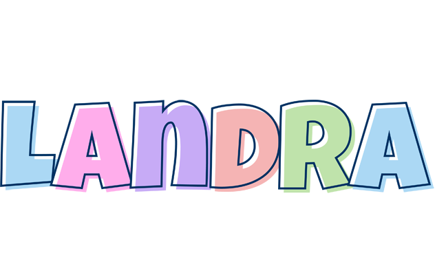 Landra pastel logo
