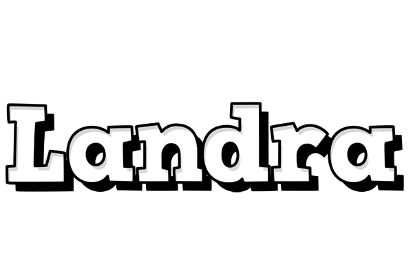 Landra snowing logo