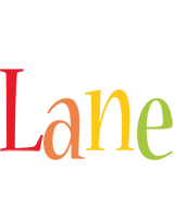 Lane birthday logo