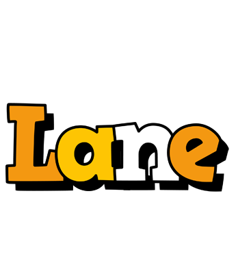 Lane cartoon logo